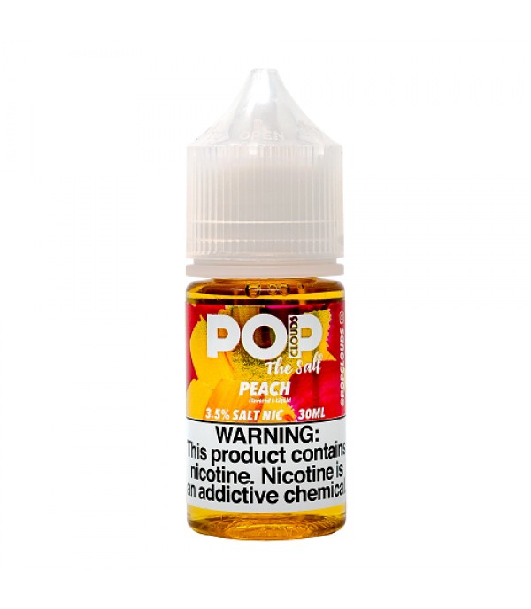 Pop Clouds Peach 30ml Nic Salt Vape Juice